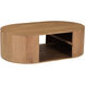 Theo 50 X 30 inch Natural Coffee Table