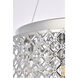 Tully 8 Light 20 inch Chrome Pendant Ceiling Light