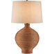 Susel 32.25 inch 150 watt Natural/Antique Brass Table Lamp Portable Light