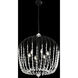 Voliere 6 Light 24.5 inch Matte Black Pendant Ceiling Light