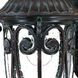 Naples 1 Light 18 inch Marbleized Mahogany Exterior Wall Mount