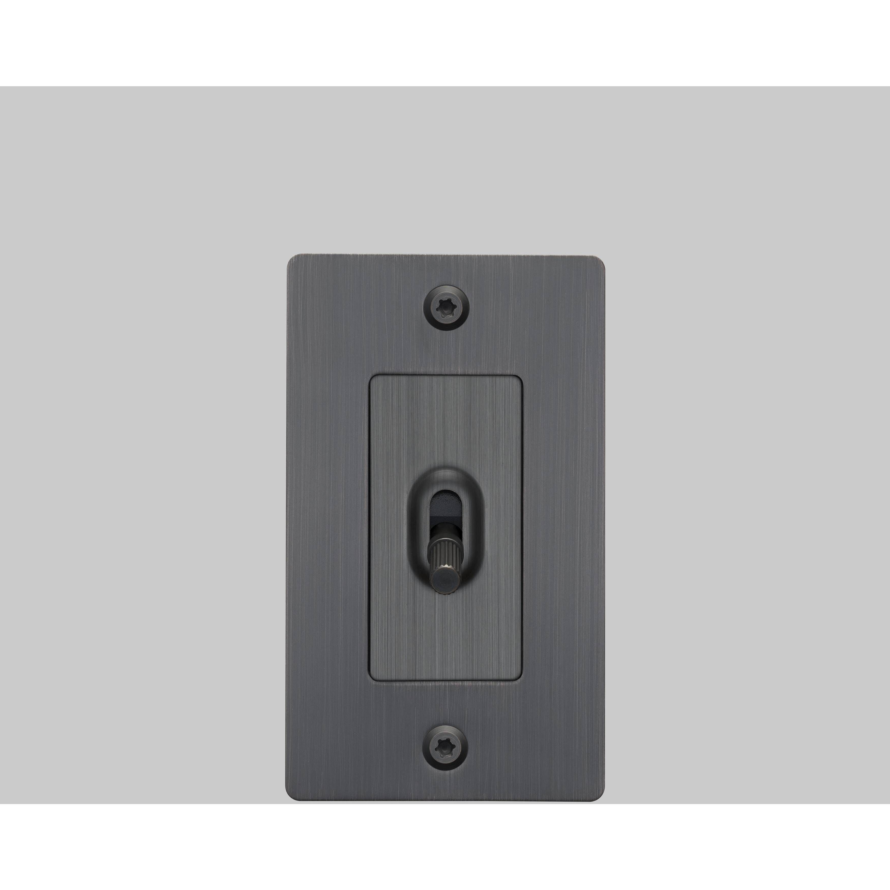 1G Toggle 120-277 Smoked Bronze Light Switch
