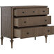 Andrea Satin Oak and Antique Bronze Chest