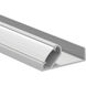 TE Series Silver 48 inch Shelf Extrusion Kit