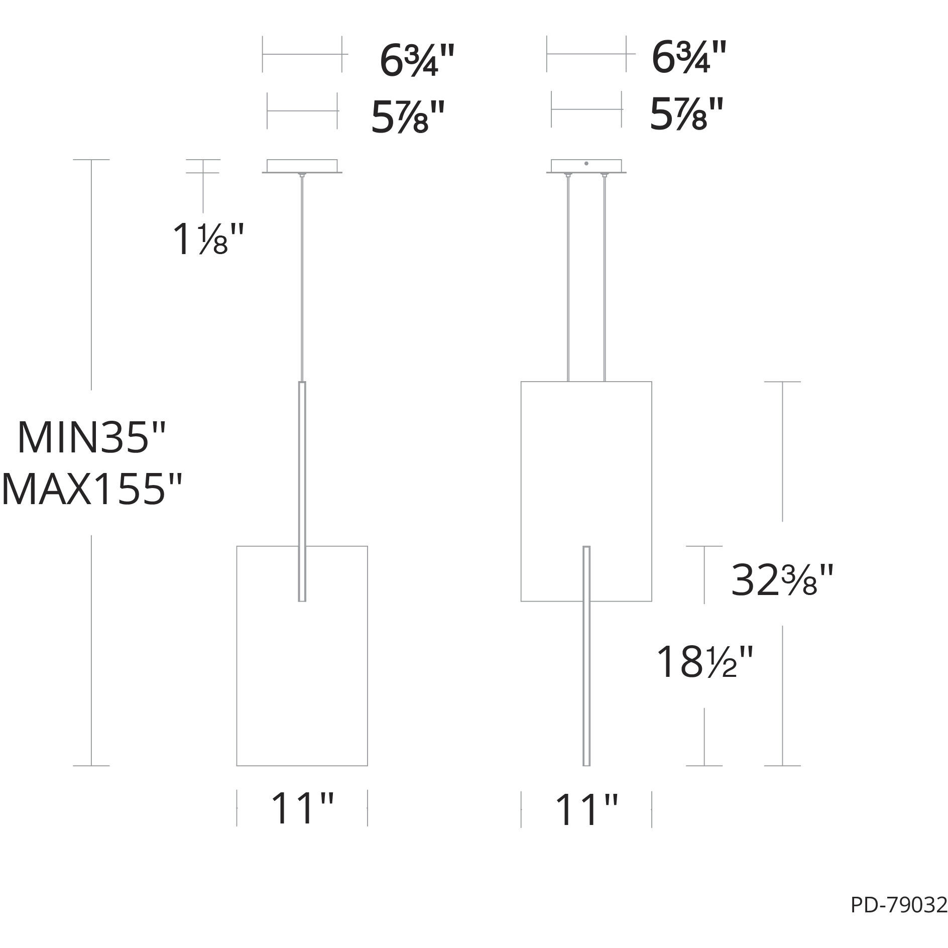 Amari 8 Light 11 inch Black Mini Pendant Ceiling Light