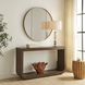 Flores 58 inch Dark Walnut Oak Veneer Console Table
