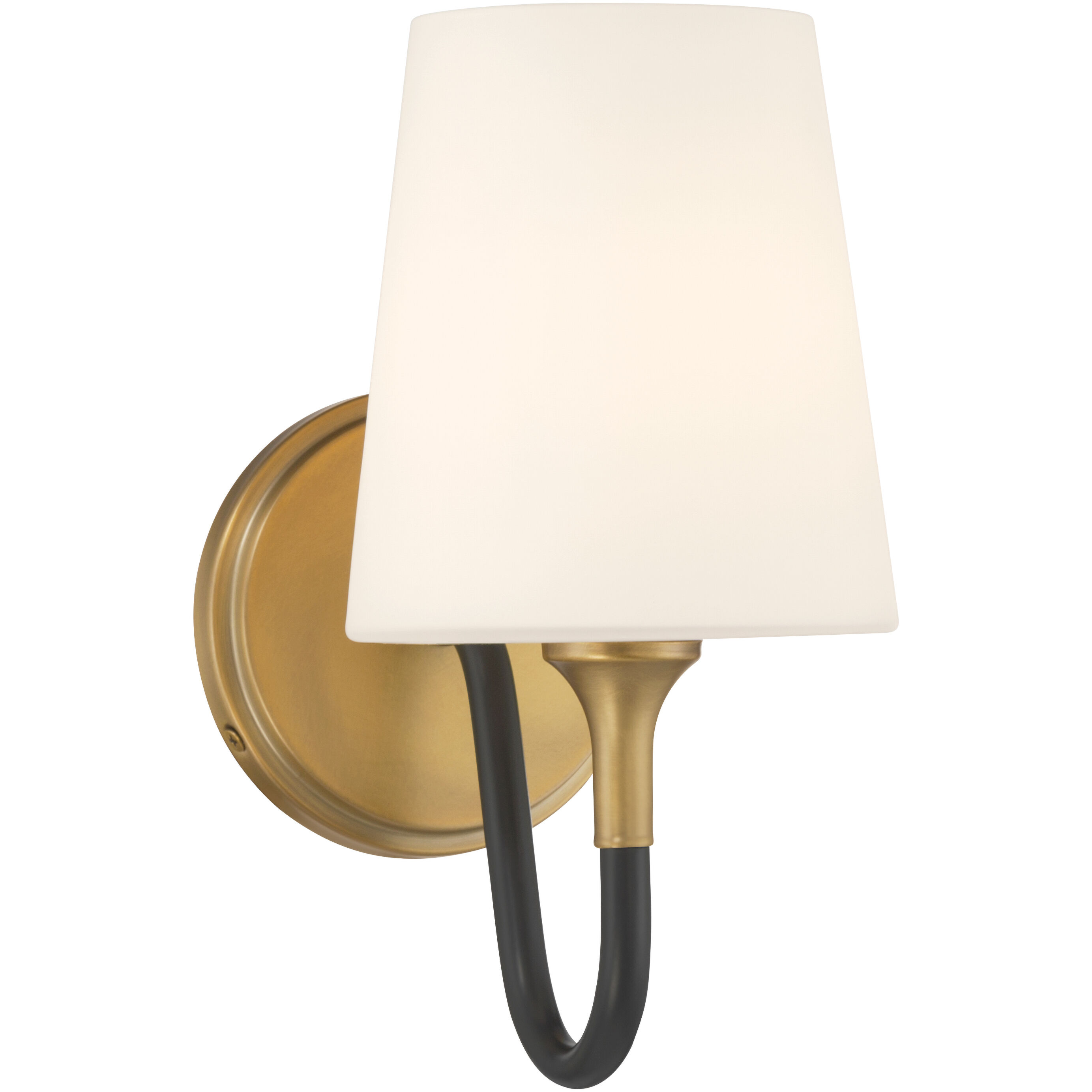 Brienne 1 Light 5.5 inch Legacy Brass and Dark Matte Black Bath Sconce Wall Light