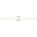 Sean Lavin Milan LED 36.5 inch Satin Nickel Bath Vanity Wall Light