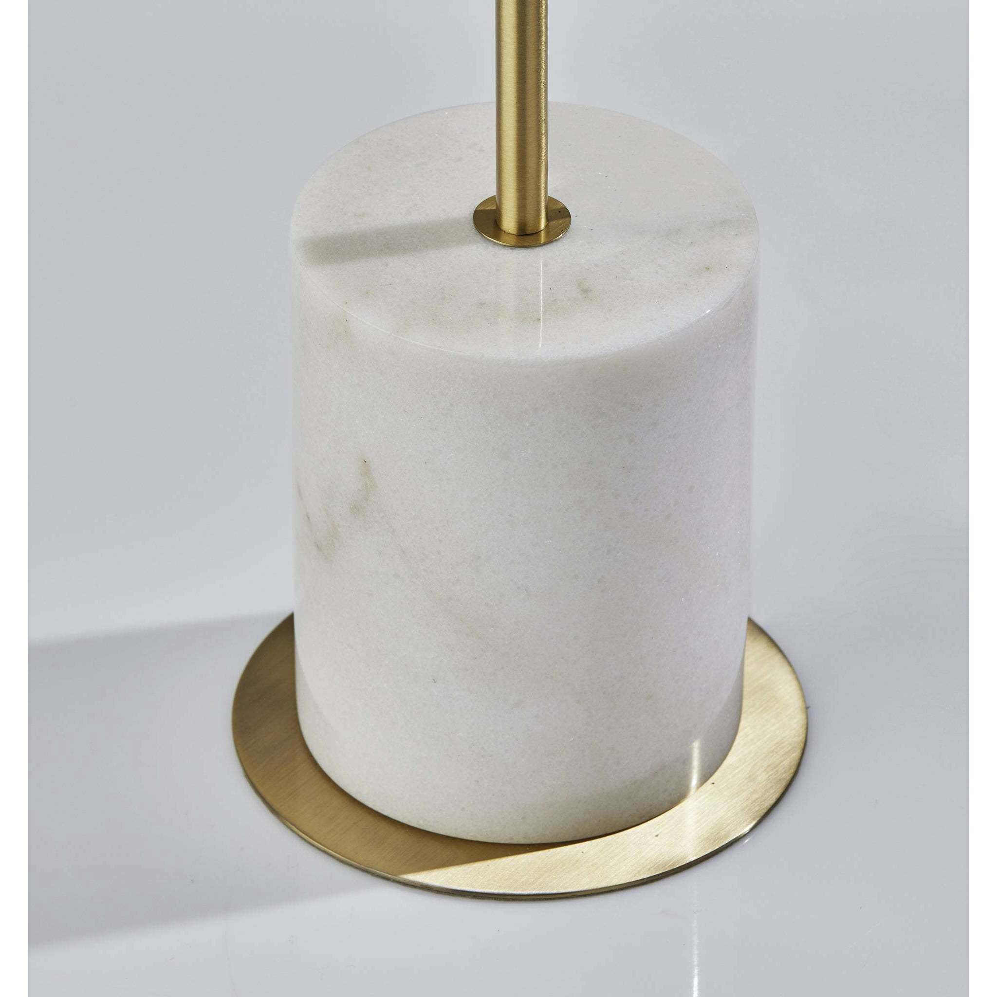 Terra 65 inch 40.00 watt Antique Brass Floor Lamp Portable Light