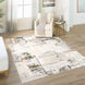 Salim 130 X 94 inch Earth Tones Rug in 8 x 11