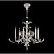 Beveled Arcs 6 Light 37 inch Silver Chandelier Ceiling Light