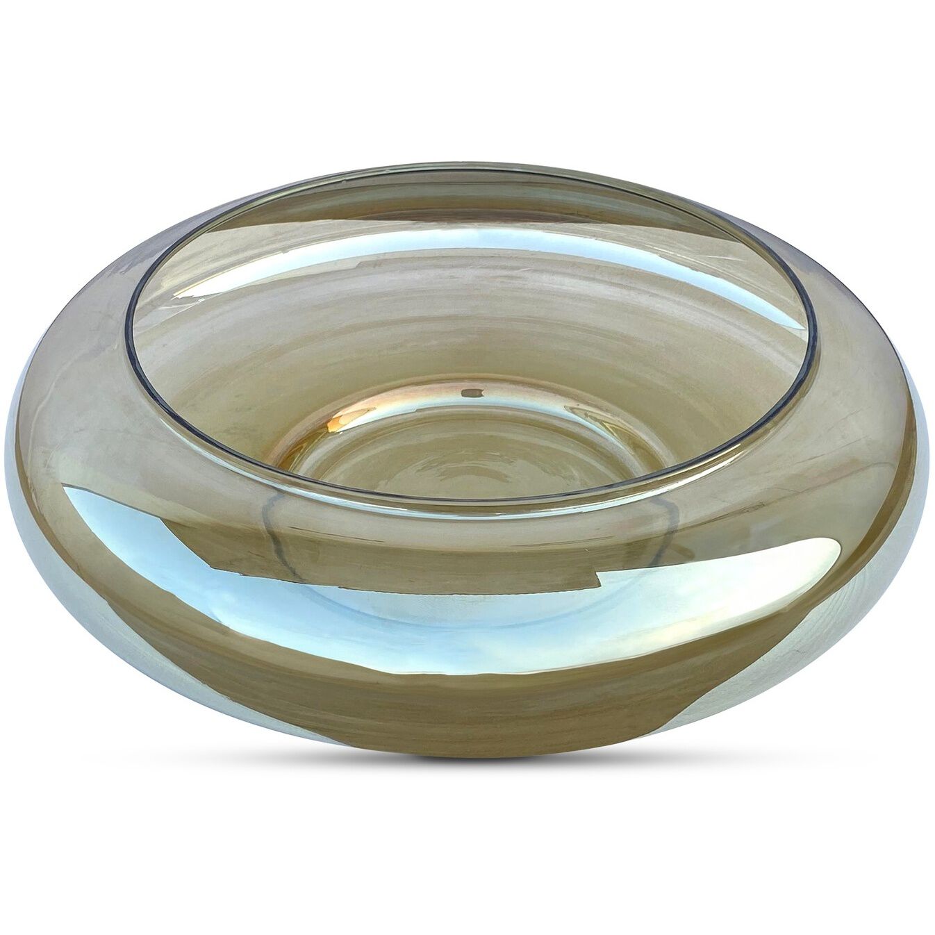 Polene 16 X 3.5 inch Glass Bowl, Large