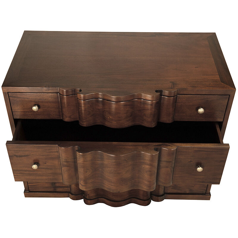 Kiss Hand Rubbed Brown Dresser