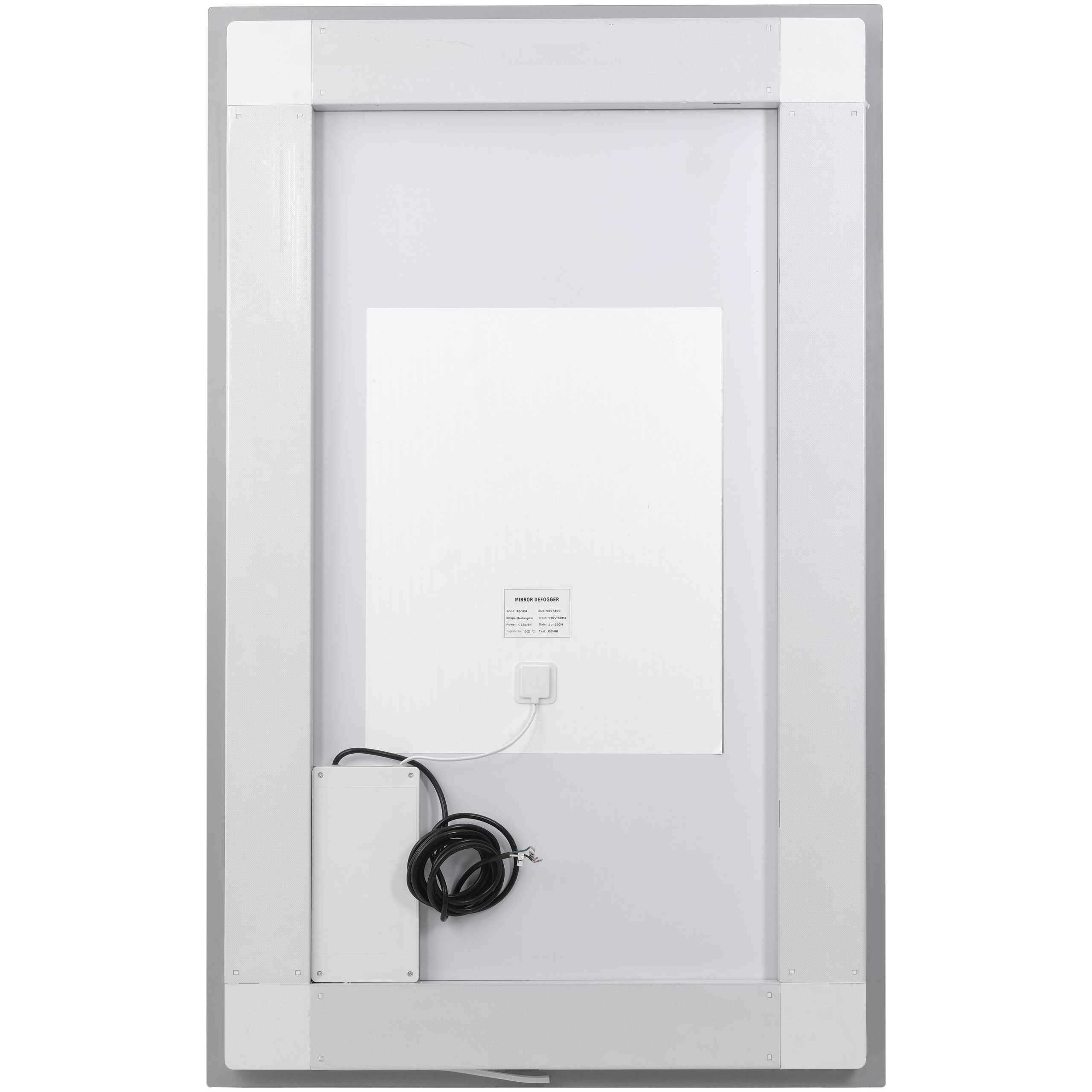 Riven 48 X 36 inch White LED Mirror