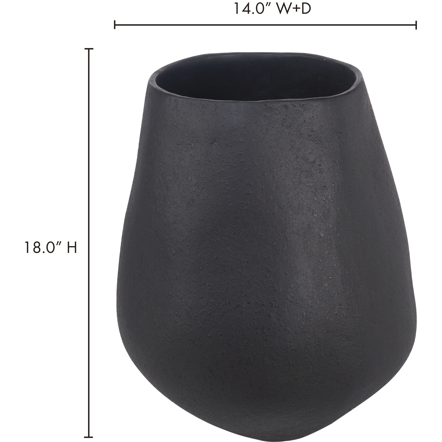 Voss 18 X 14 inch Decorative Vessel