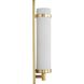 Hartwick 1 Light 5 inch Satin Brass ADA Wall Sconce Wall Light