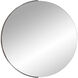 Dante 30 X 30 inch Polished Silver Wall Mirror