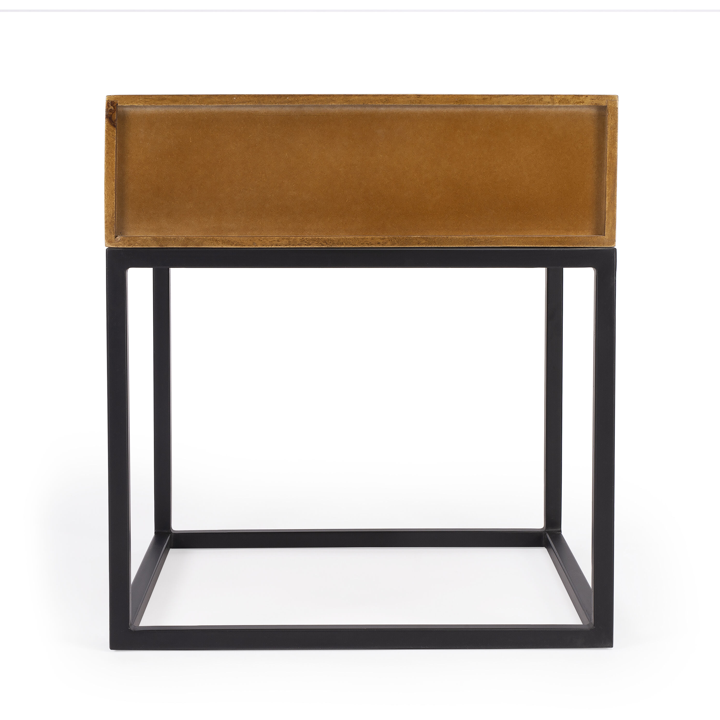 Brixton Iron & Wood 22 X 20 inch Industrial Chic Accent Table