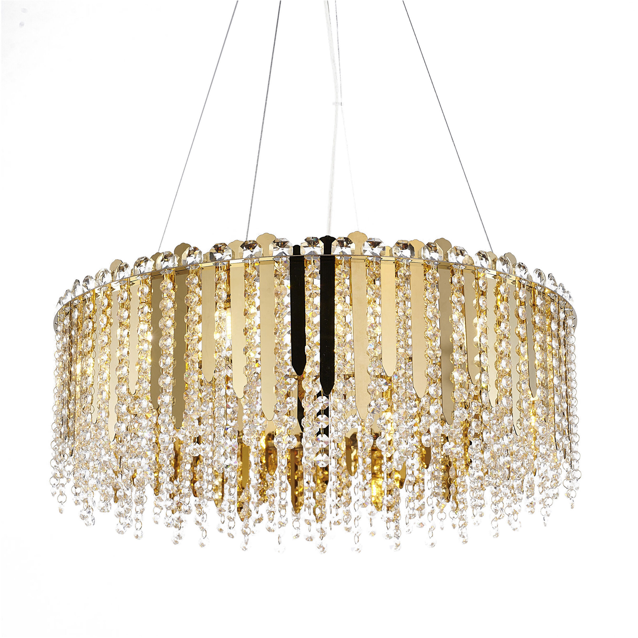 Canada 12 Light 24 inch Gold Chandelier Ceiling Light