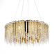 Canada 12 Light 24 inch Gold Chandelier Ceiling Light