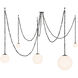 Marbelle 5 Light 84.5 inch Dark Bronze Pendant Ceiling Light