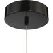 George's Web LED 19.75 inch Bronze W/Gold Dust Chandelier Ceiling Light