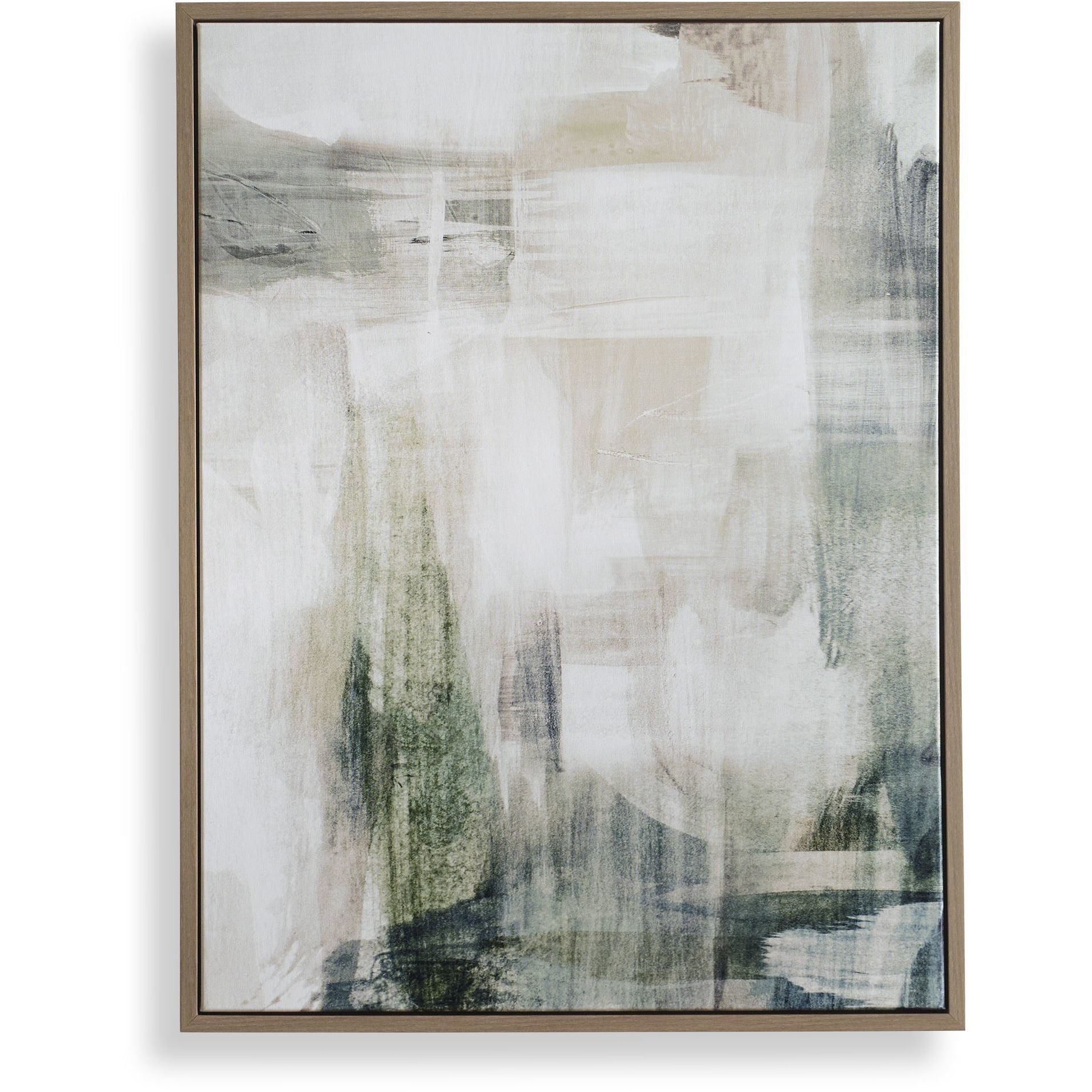 Subliminal Drift Multicolor Framed Modern Art