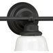 Huntley LED 24 inch Oil Rubbed Bronze Bathroom Light Wall Light