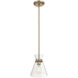 Amarella 1 Light 7 inch Modern Gold Mini Pendant Ceiling Light
