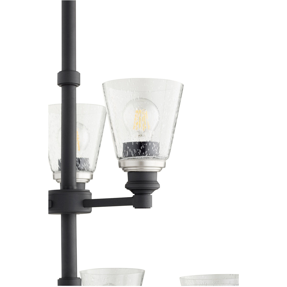 Dunbar 9 Light 26.5 inch Noir Chandelier Ceiling Light