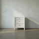 Hampton 31 X 24 inch White Wash Night Stand