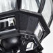 Central Park 3 Light 7 inch Textured Black Outdoor Hanging Lantern