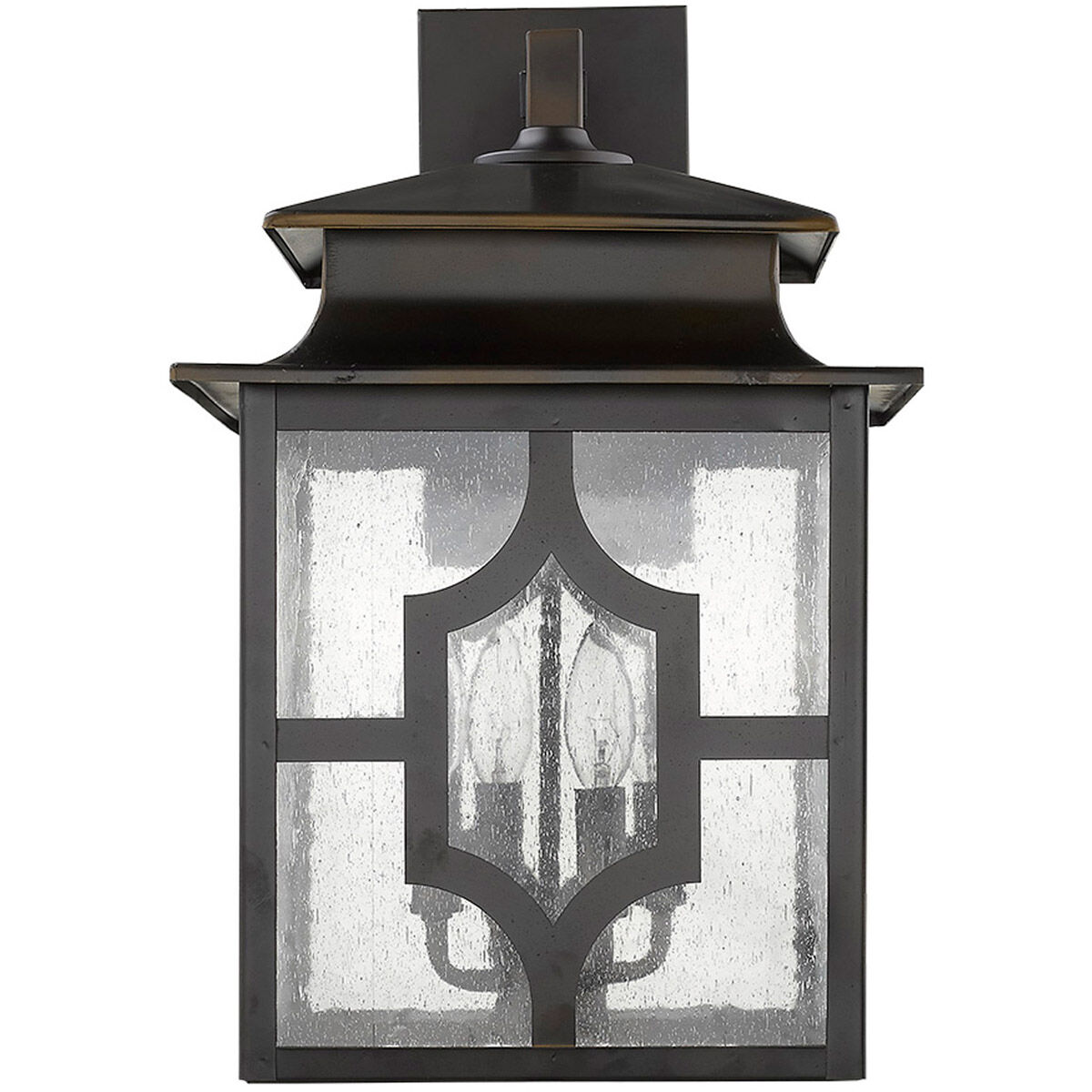 Calvert 4 Light 19 inch Oil-Rubbed Bronze Exterior Wall Mount