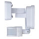 Outdoor Security LED 6.75 inch White Outdoor Security