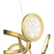 Sherlock 6 Light 32 inch Satin Brass Pendant Ceiling Light