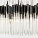 Matrix 14 Light 30 inch Matte Black and French Gold Chandelier Ceiling Light in Matte Black/French Gold