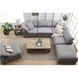 Clay Grey Modular Sectional, Livesmart Fabric