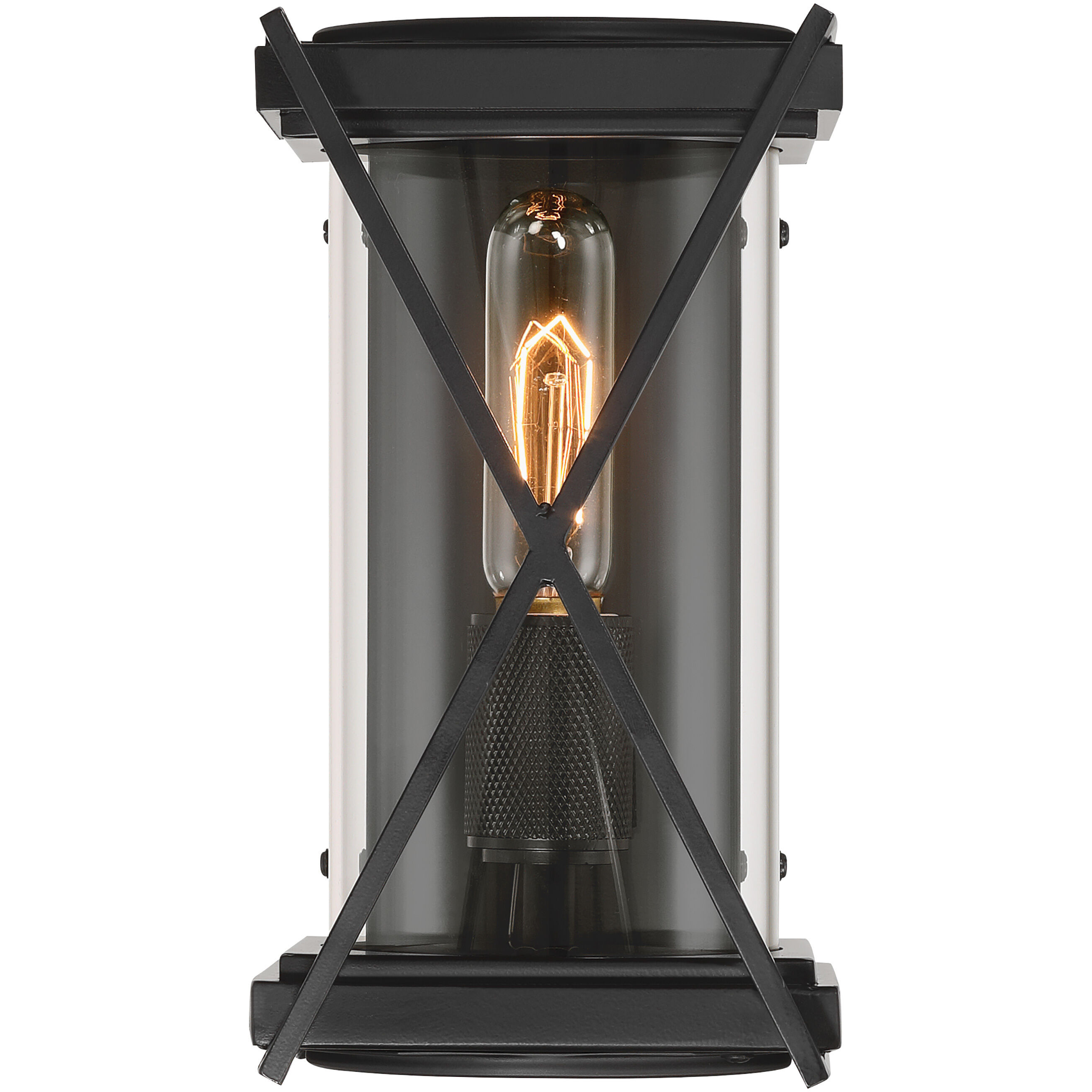 Rockhill 1 Light 10.5 inch Dark Matte Black Outdoor Sconce