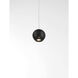 Itty LED 2 inch Coal Mini Pendant Ceiling Light