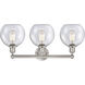 Athens 3 Light 26 inch Satin Nickel Bath Vanity Light Wall Light in Seedy