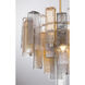 Torvento 9 Light 25.25 inch Legacy Brass Pendant Ceiling Light in Clear,  Grey and Amber Handmade Glass