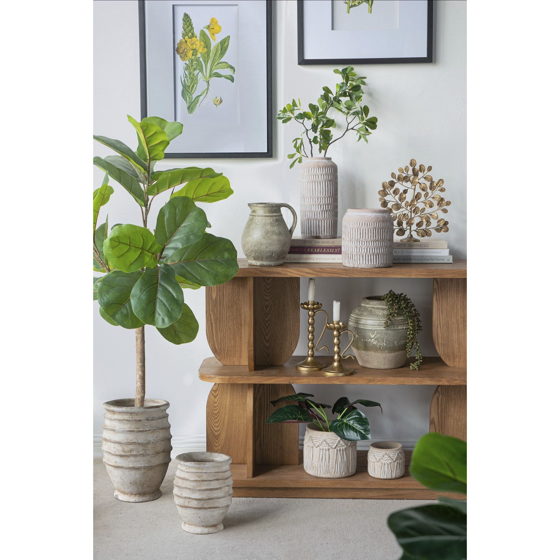 Anita 9.6 X 5.3 inch Candle Holder