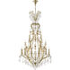 Canada 13 Light 36.5 inch Antique Brass Chandelier Ceiling Light