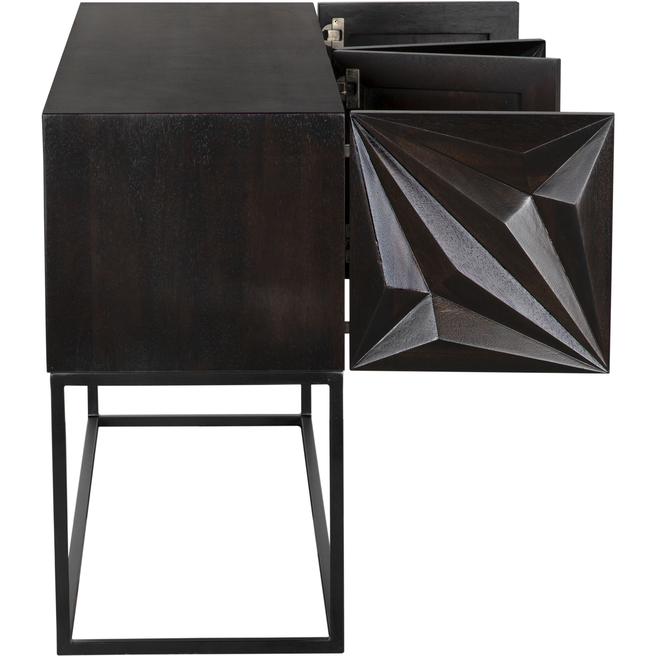 Zurich 60 X 19 inch Ebony Walnut Console