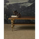 Maeve 52 X 19.5 inch Brushed Brass and Walnut Cocktail Table