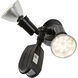 Brentwood 2 Light 5 inch Bronze Outdoor Flood Light