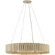 Tetterby 6 Light 31 inch Light Taupe Chandelier Ceiling Light