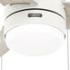 Brunner 52 inch Matte White with Light Oak/Fresh White Blades Ceiling Fan