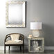 Fragment 48 X 36 inch Light Grey & Beige Faux Horn Mirror