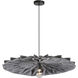 Plegado 1 Light 31 inch Matte Black Pendant Ceiling Light